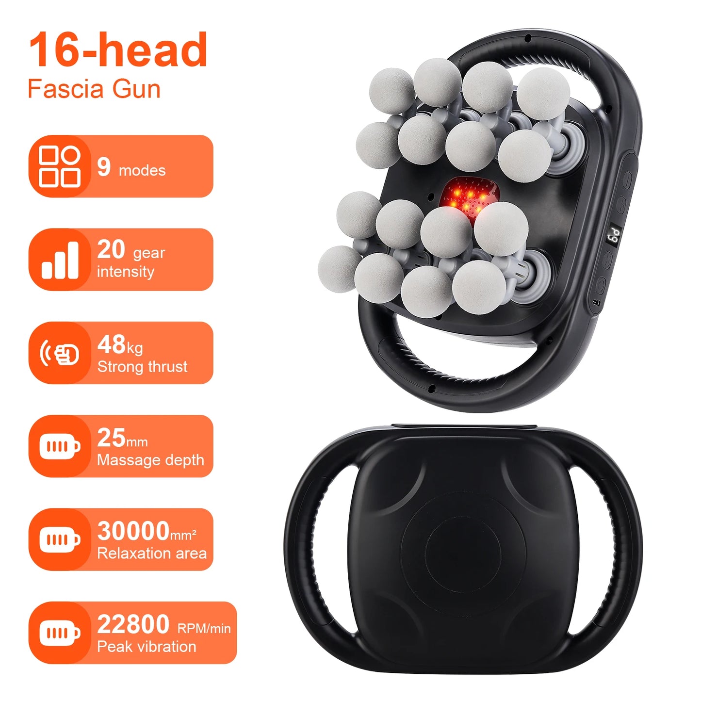PowerFlex 16-Head Deep Tissue Massager