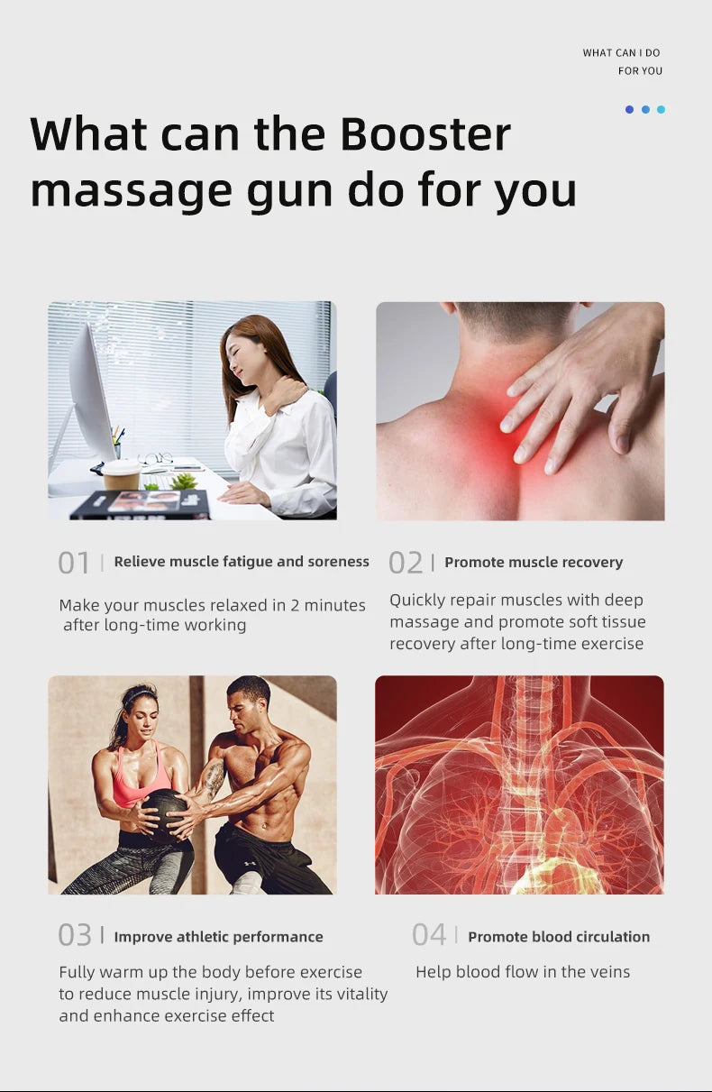 Booster M2-D Deep Tissue Massage Gun