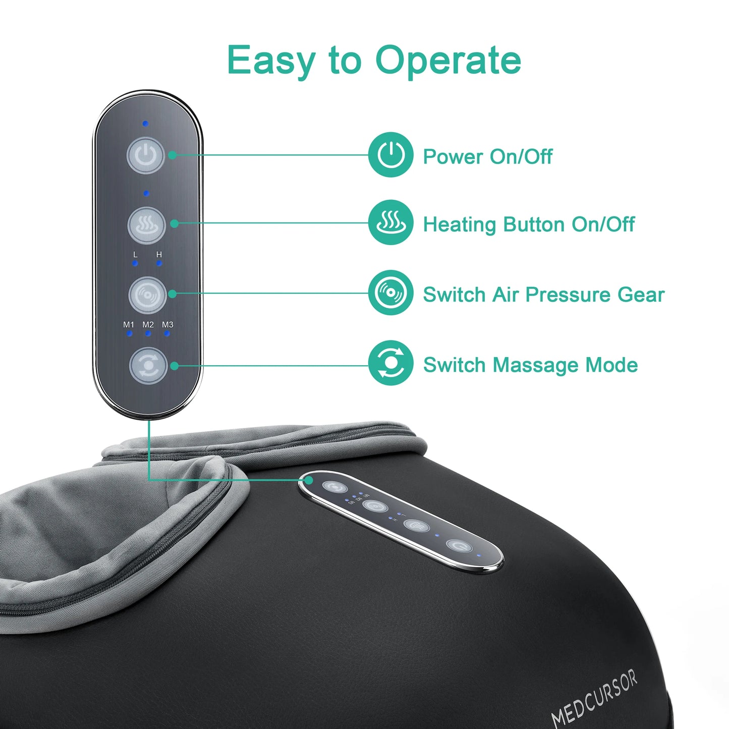 Medcursor HeatFlow Foot Massager