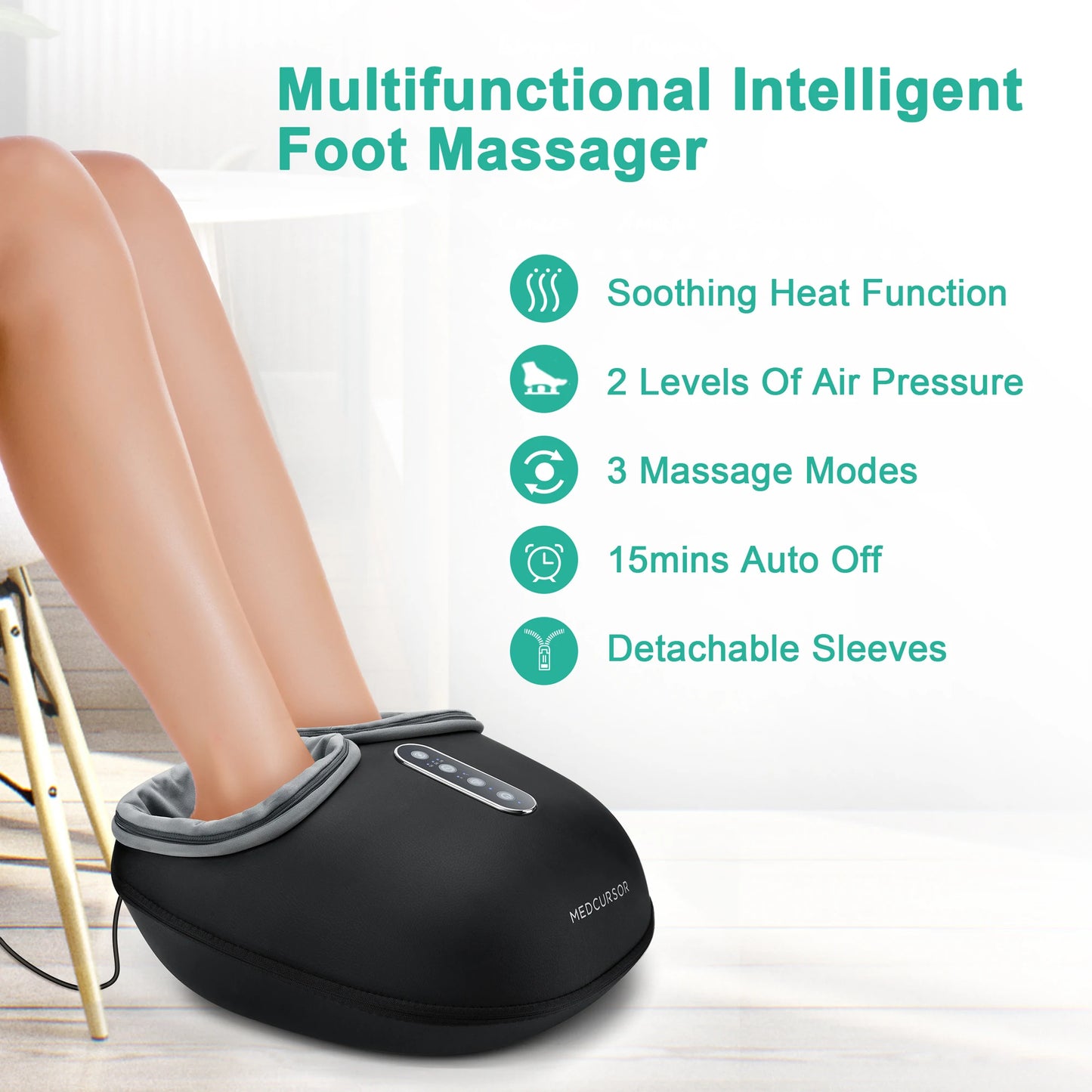 Medcursor HeatFlow Foot Massager