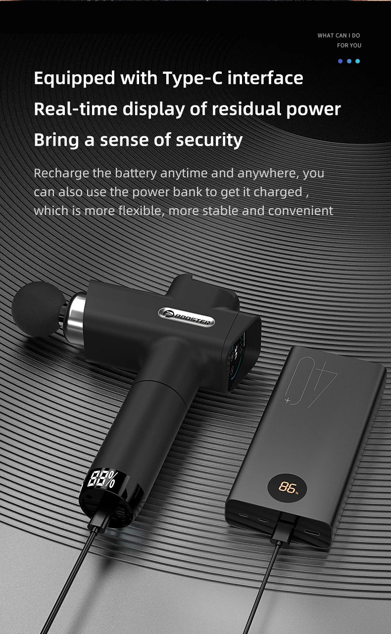 Booster M2-D Deep Tissue Massage Gun