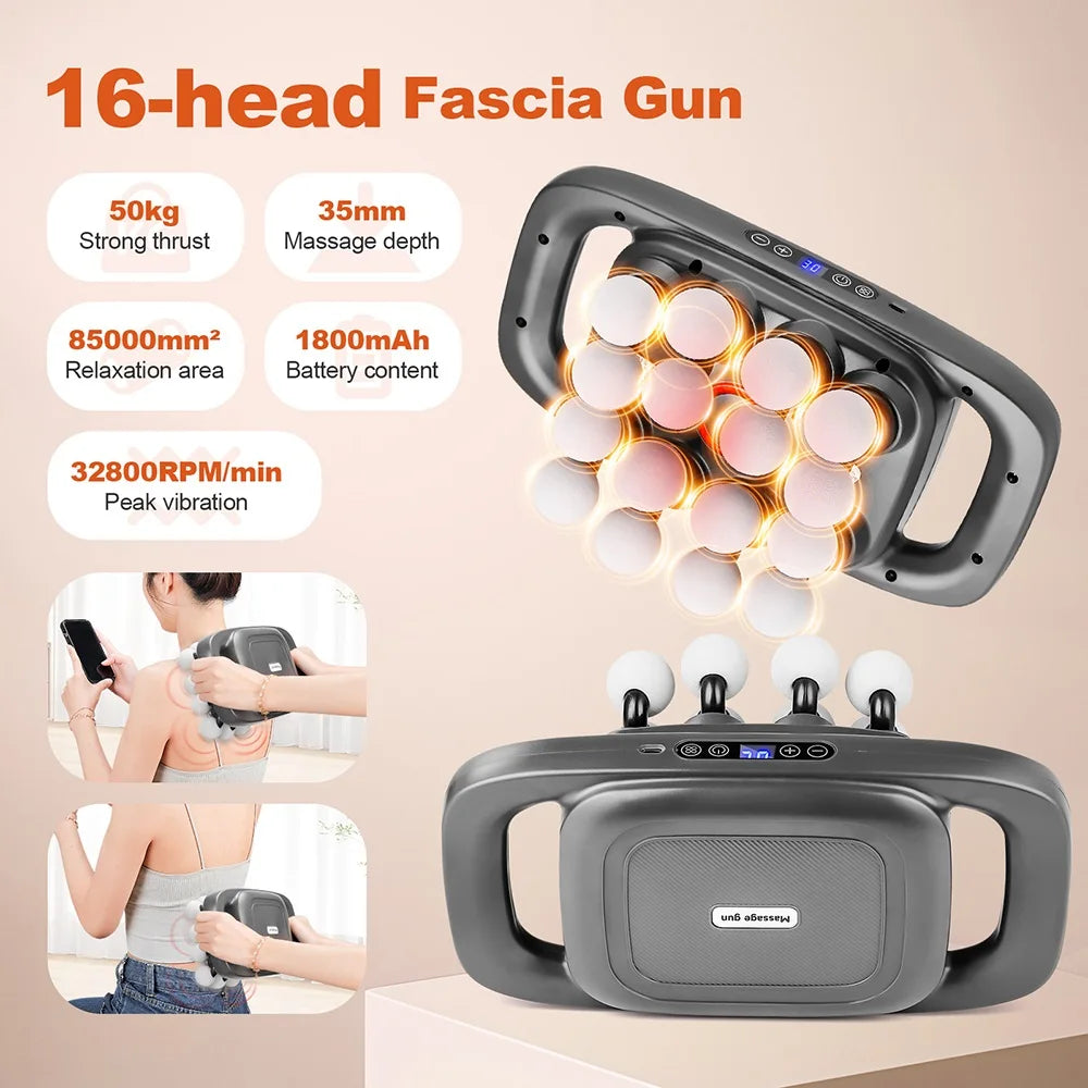 PowerFlex 16-Head Deep Tissue Massager