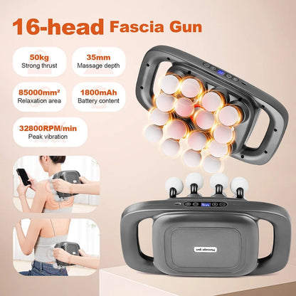PowerFlex 16-Head Deep Tissue Massager
